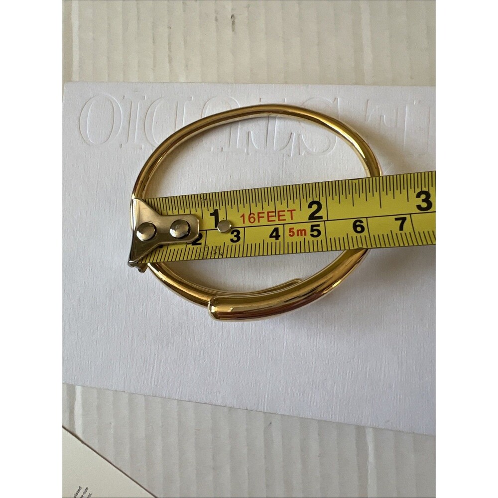 Lie Studio Olga Bracelet Brass Plated 18 Ct Gold NWT/see Details - Picture 9 of 13